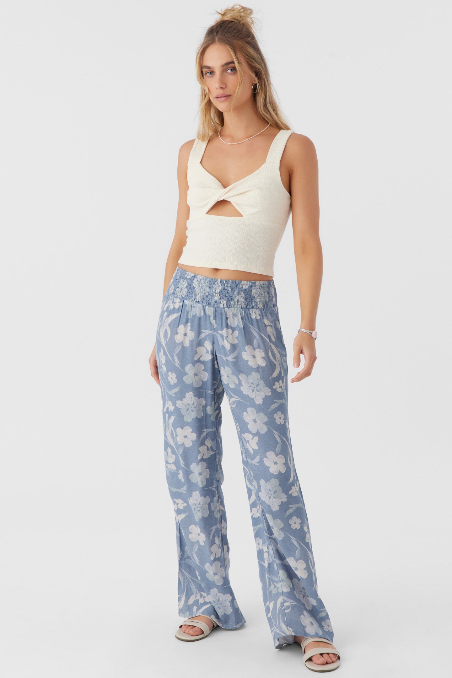 JOHNNY EMILIA FLORAL BEACH PANTS