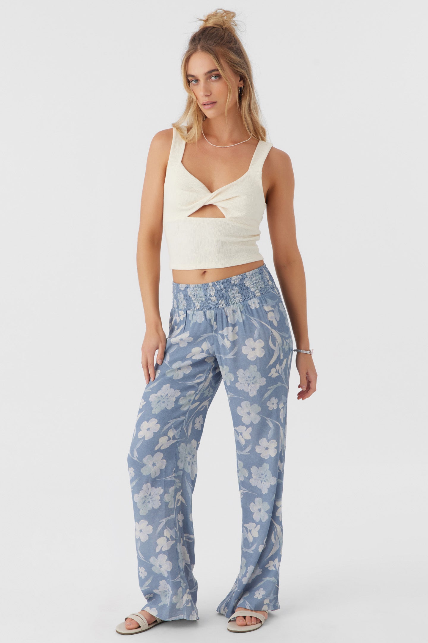 JOHNNY EMILIA FLORAL BEACH PANTS