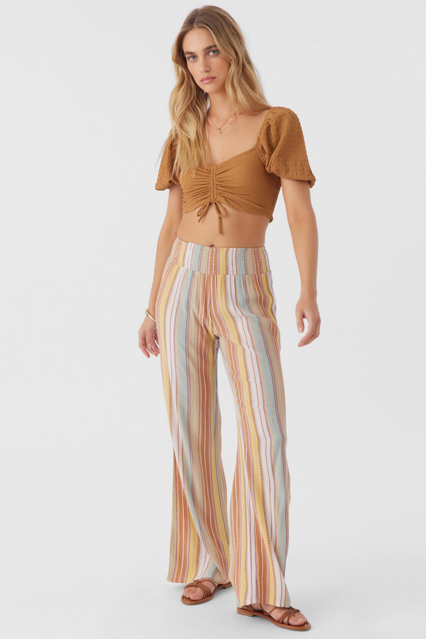 JOHNNY STRIPE BEACH PANTS