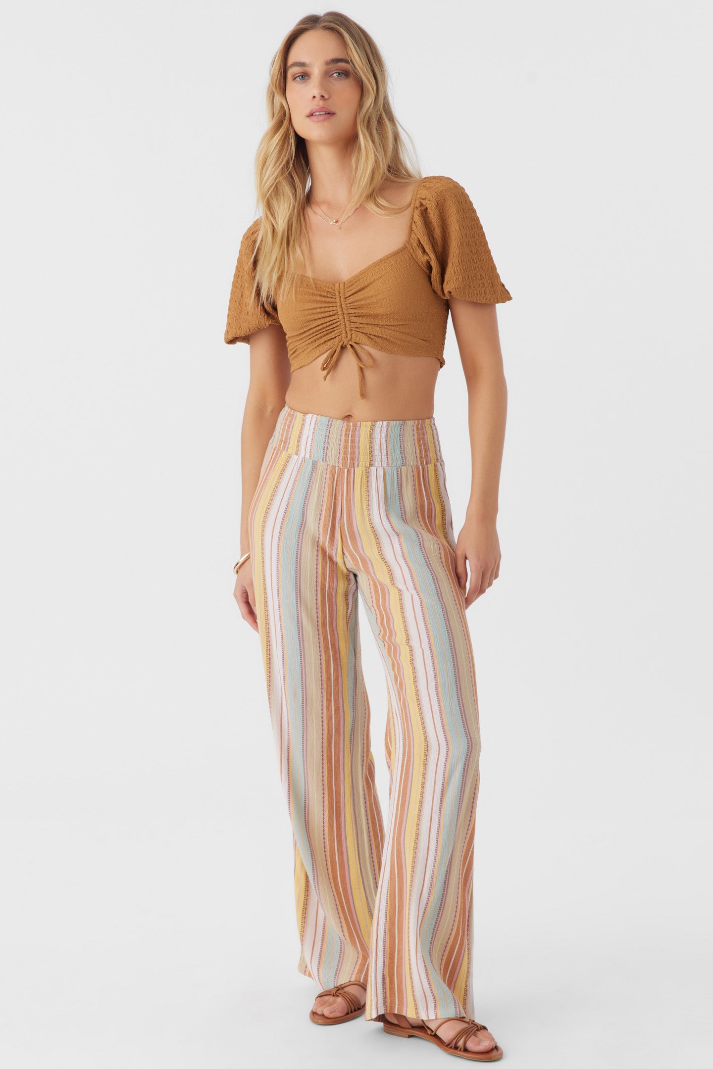 JOHNNY STRIPE BEACH PANTS