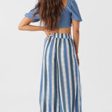 Tymea Faded Stripe Fly Away Beach Pants