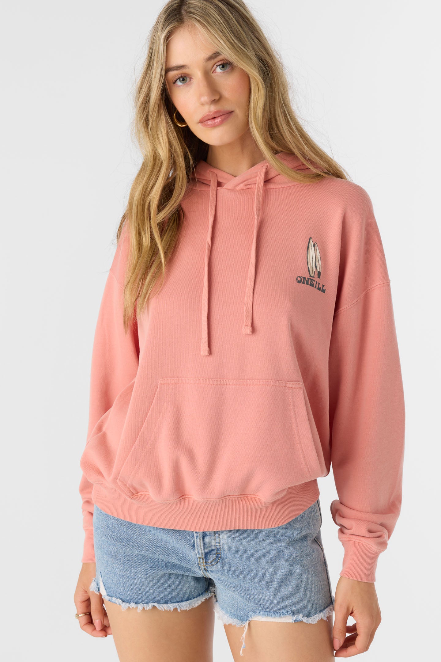 DRIFT HOODED FLEECE PULLOVER