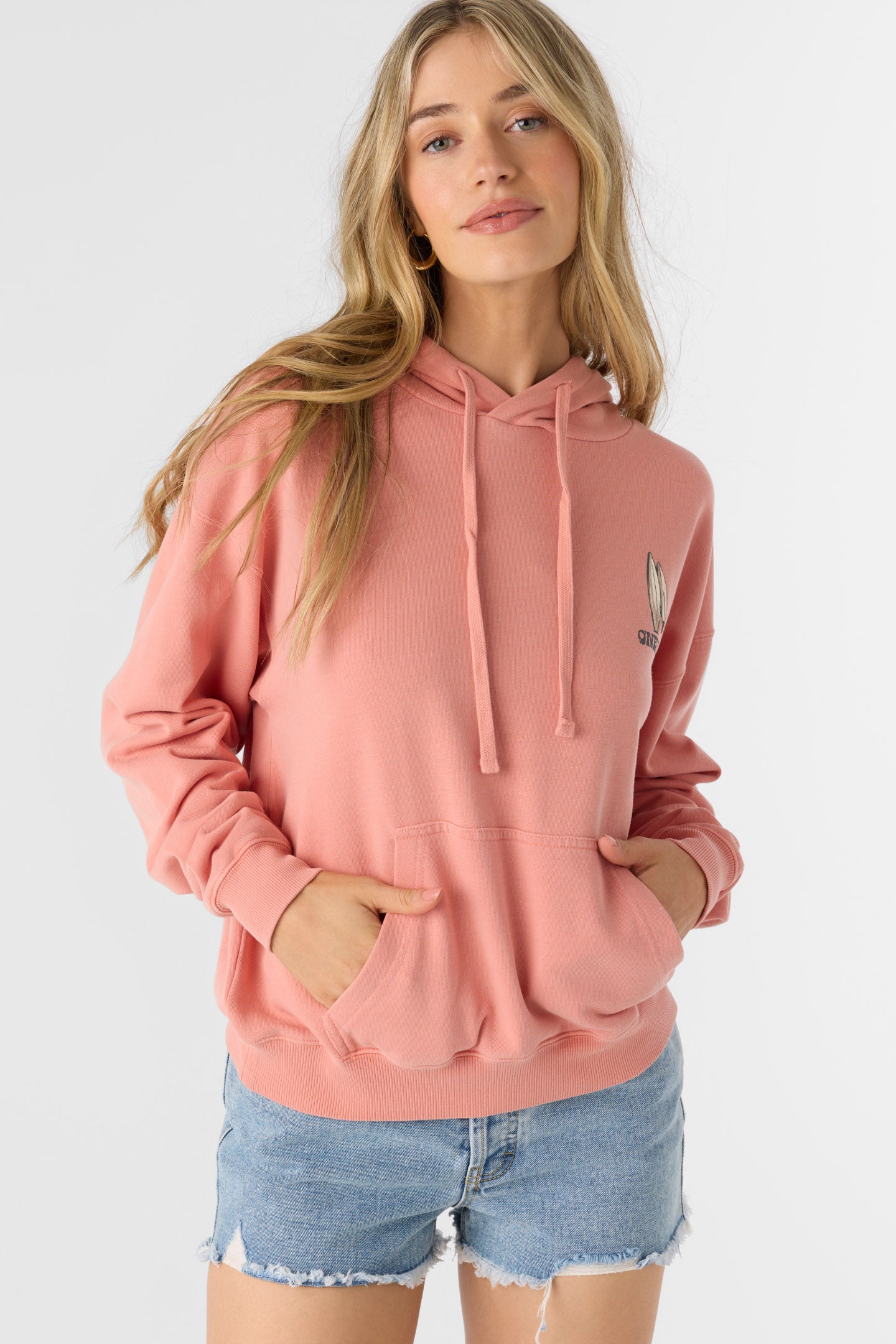 DRIFT HOODED FLEECE PULLOVER