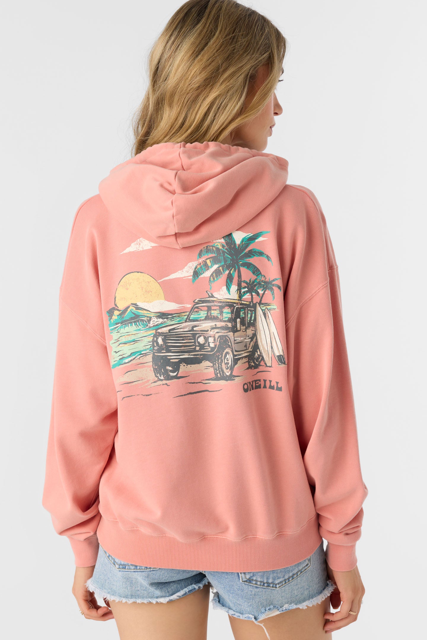 DRIFT HOODED FLEECE PULLOVER