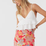 Lyla Antalya Floral Mini Skirt