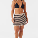 Kelsey Crochet Cover-Up Mini Skirt