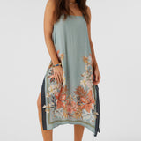 Miranda Punta Tropical Midi Cover-Up Dress