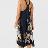 Miranda Macaw Tropical Midi Cover-Up Dress