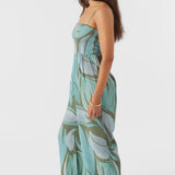 Cade Loreta Print Smocked Jumpsuit