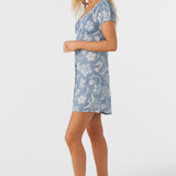 Ellison Emilia Floral Off-The-Shoulder Mini Dress