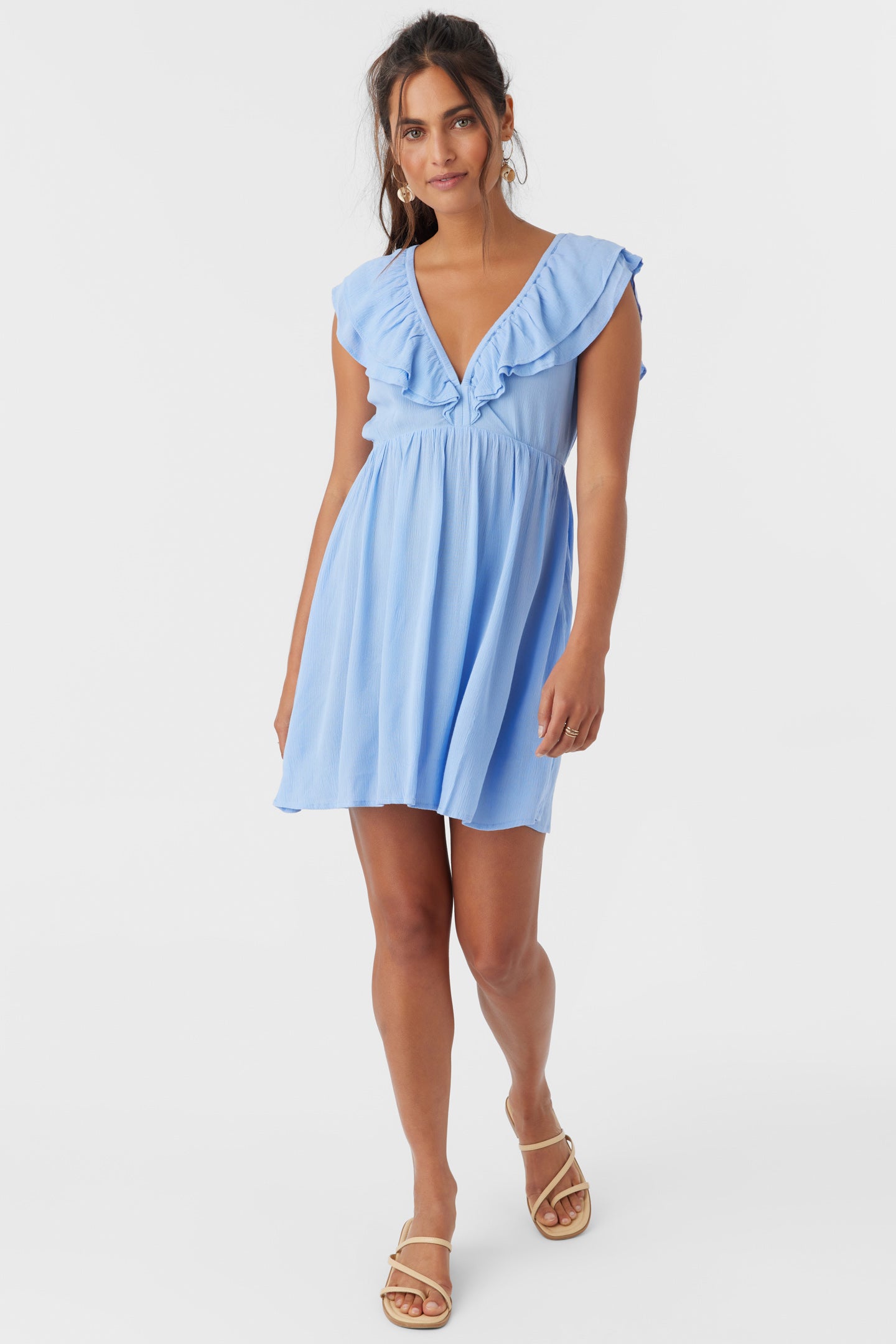 ZAINA SOLID SHORT DRESS