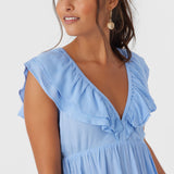 Zaina Solid Short Dress