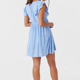 Zaina Solid Short Dress