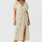 Mikel Tatianna Floral Midi Dress