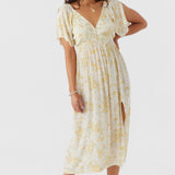 Mikel Tatianna Floral Midi Dress