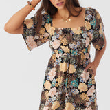 Jaslynn Macaw Tropical Romper