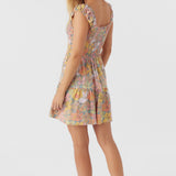 Adelle Janis Floral Smocked Dress