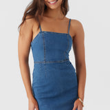 Darbie Stretch Denim Dress