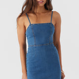 Darbie Stretch Denim Dress