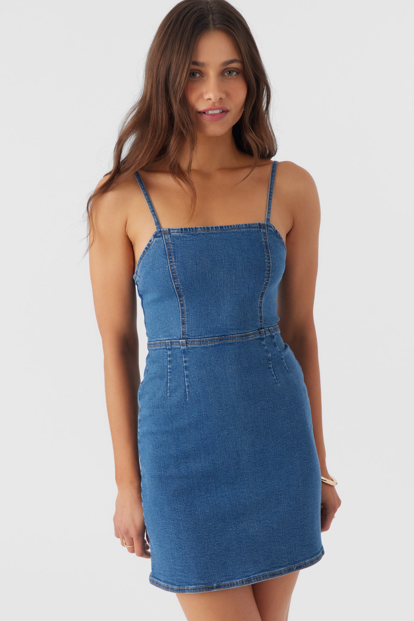 DARBIE STRETCH DENIM DRESS