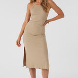 Eres Rib Knit Midi Dress
