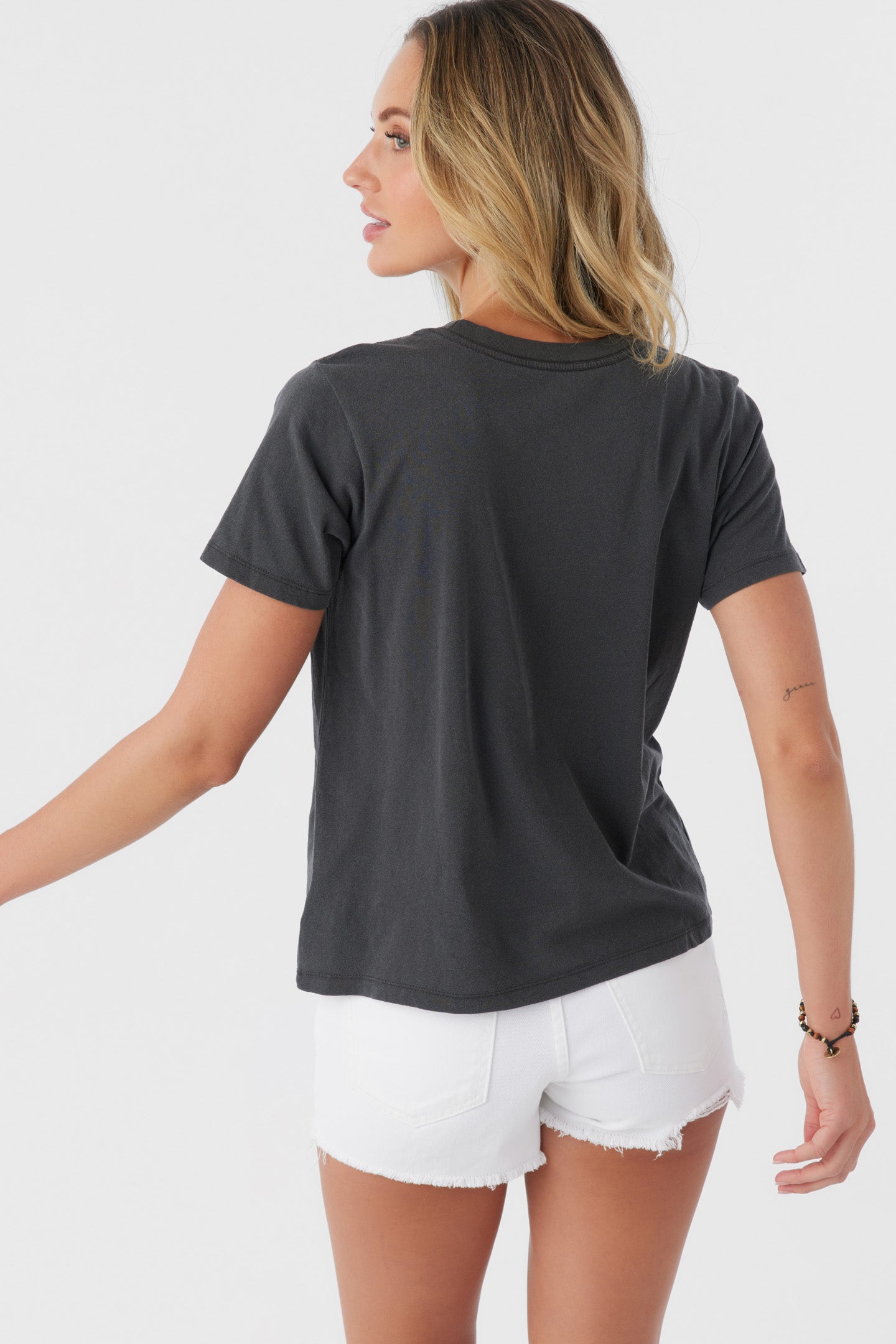 Vintage Eagle Regular Fit Tee - Washed Black | O'Neill