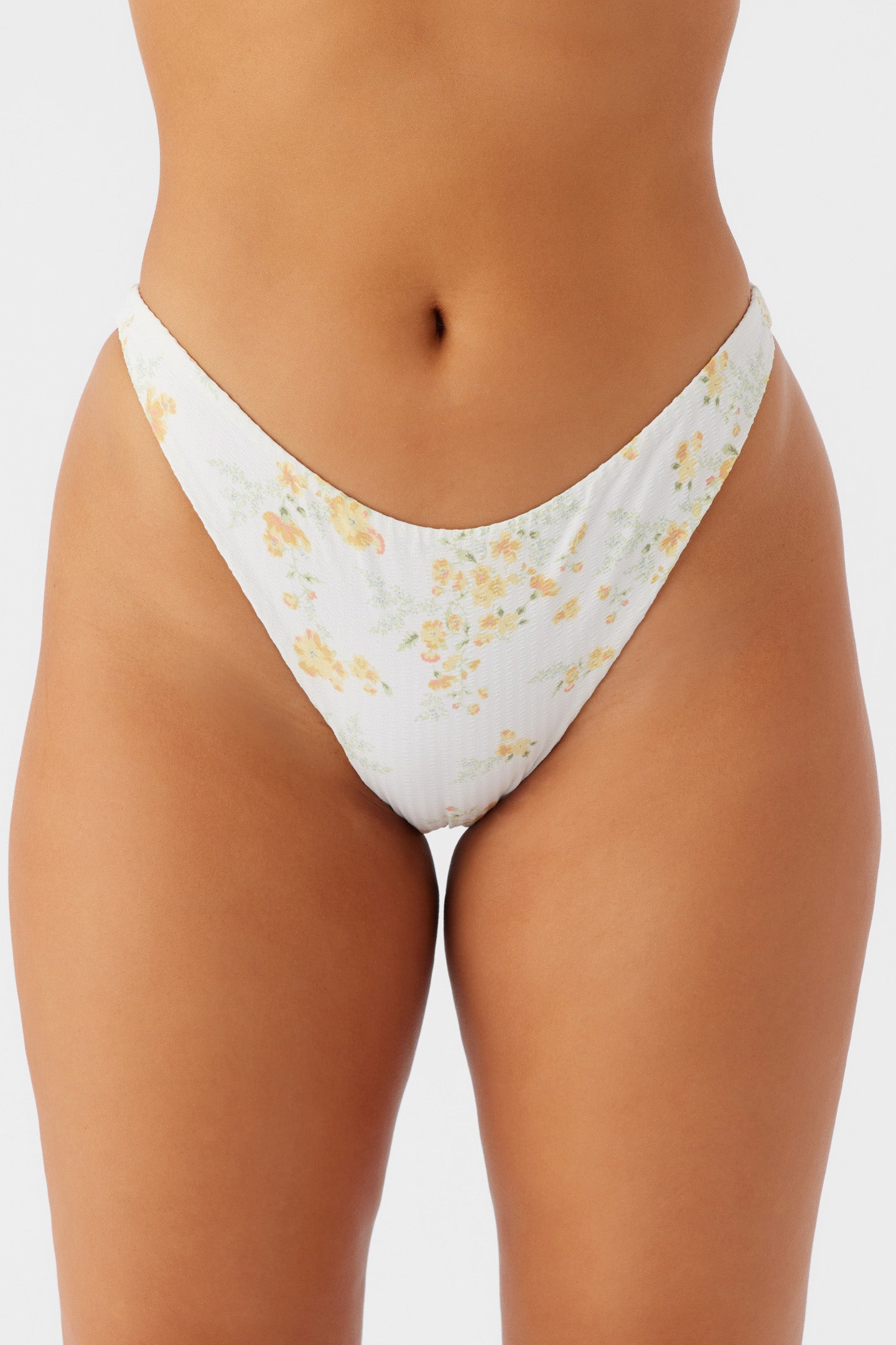 TATIANNA FLORAL FLAMENCO HIGH CUT CHEEKY BOTTOMS