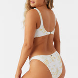 Tatianna Floral Flamenco High Cut Cheeky Bottoms