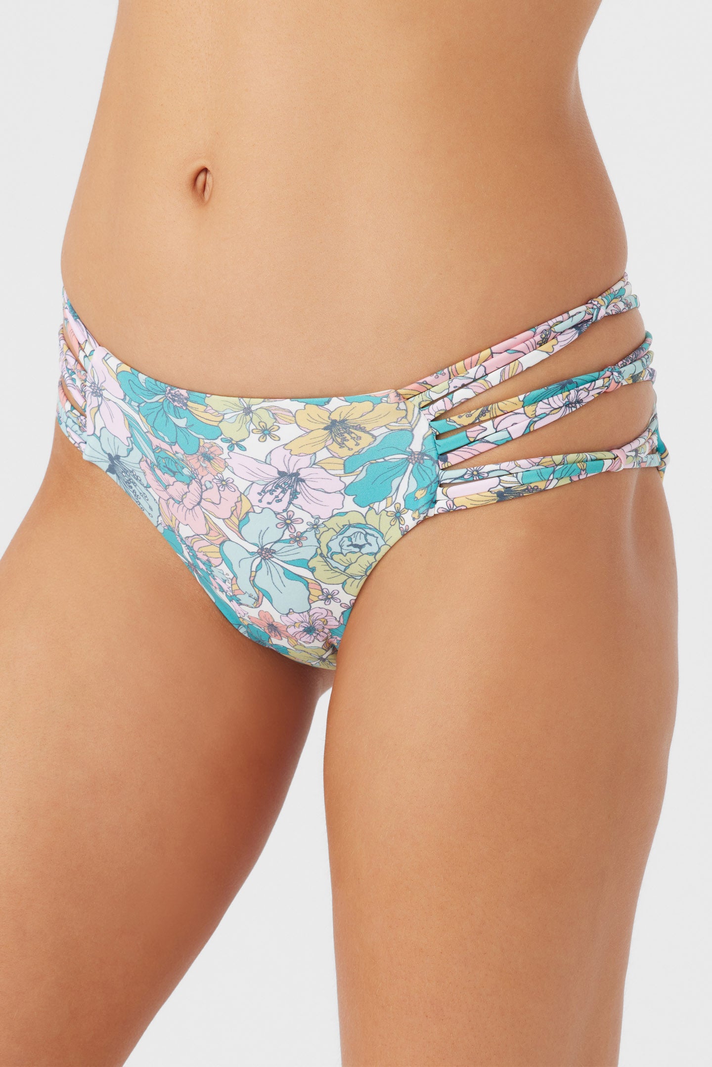 JANIS FLORAL BOULDERS STRAPPY FULL BOTTOMS