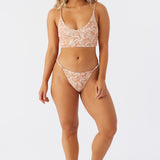 Roam Slow Rib Middles Longline Bralette Top