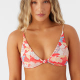 Antalya Floral Pismo Tall Tri Bralette Top