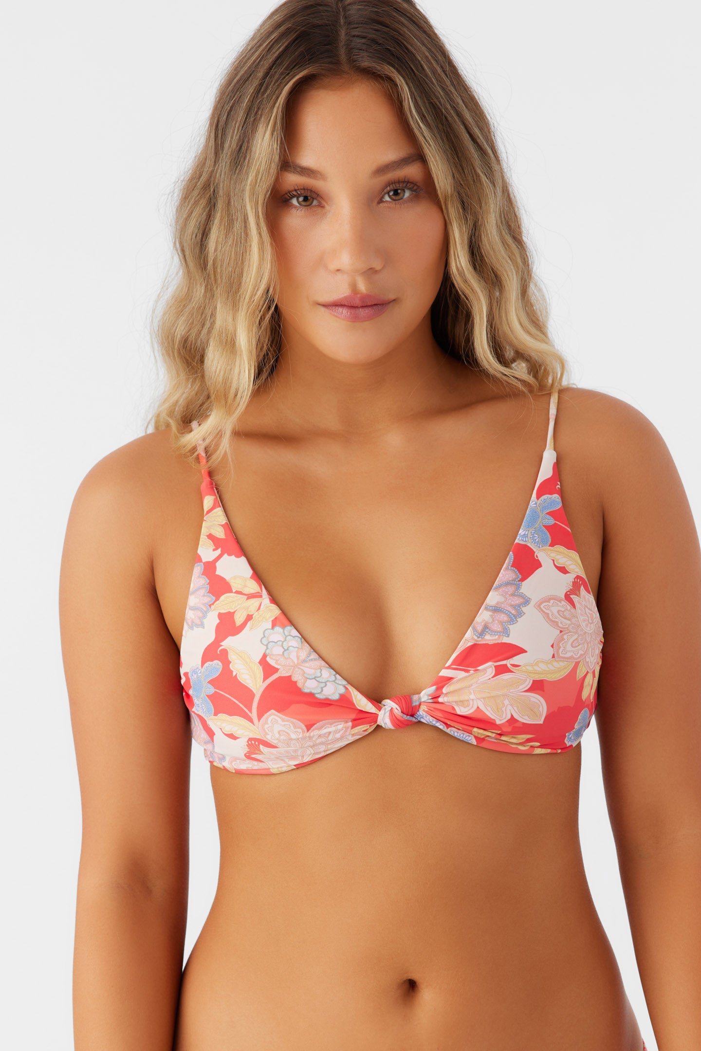 ANTALYA FLORAL PISMO TALL TRI BRALETTE TOP