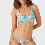 Janis Floral Middles Longline Bralette Top