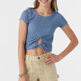 Girl's Shellie Textured Knit Top