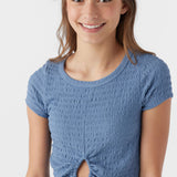 Girl's Shellie Textured Knit Top