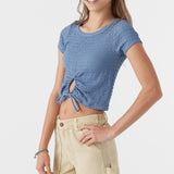 Girl's Shellie Textured Knit Top