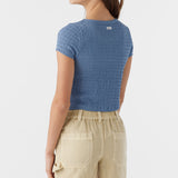Girl's Shellie Textured Knit Top