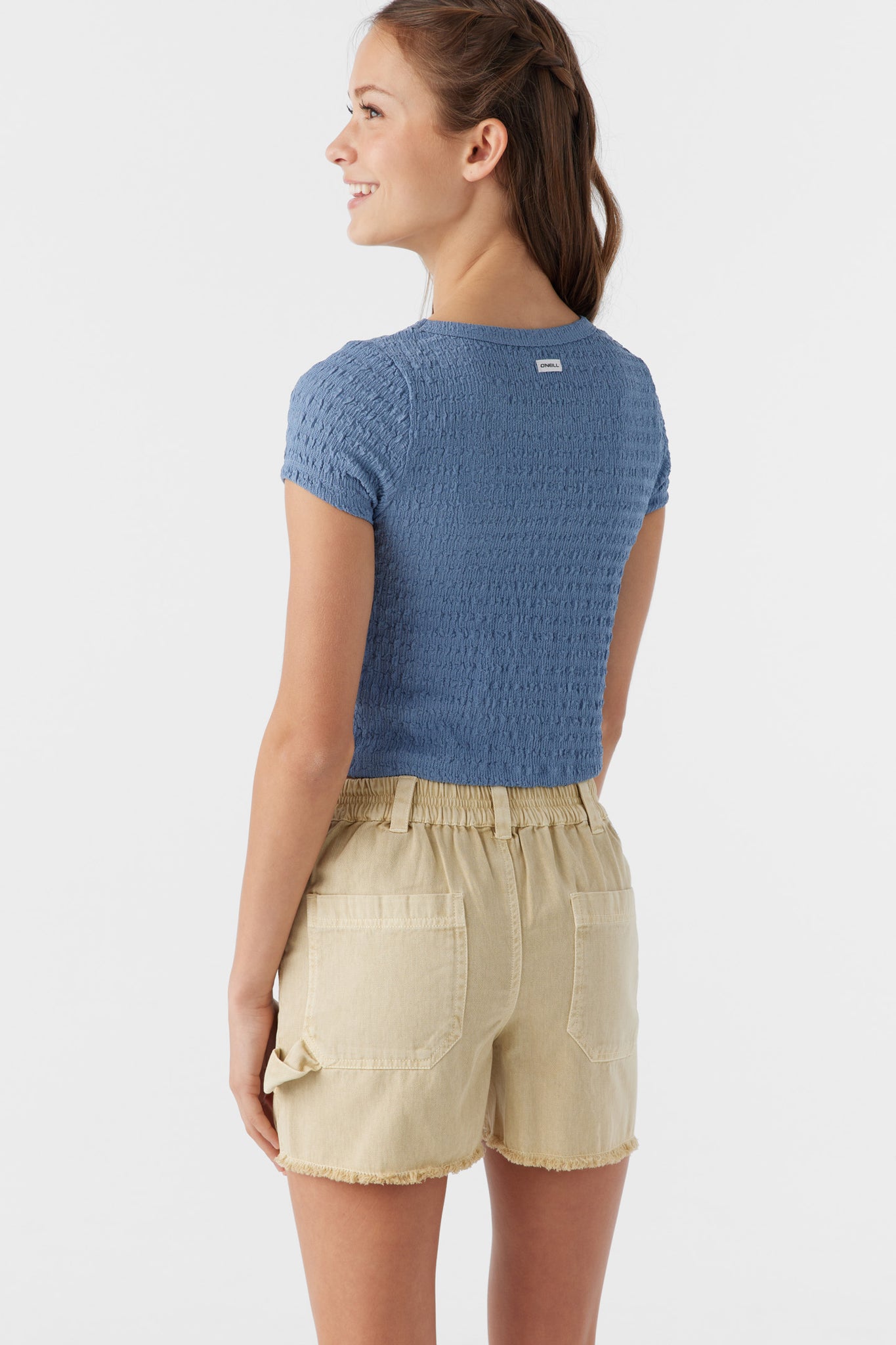 GIRL'S SHELLIE TEXTURED KNIT TOP