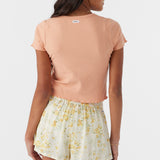 Girl's Gabi Tatianna Floral Beach Shorts