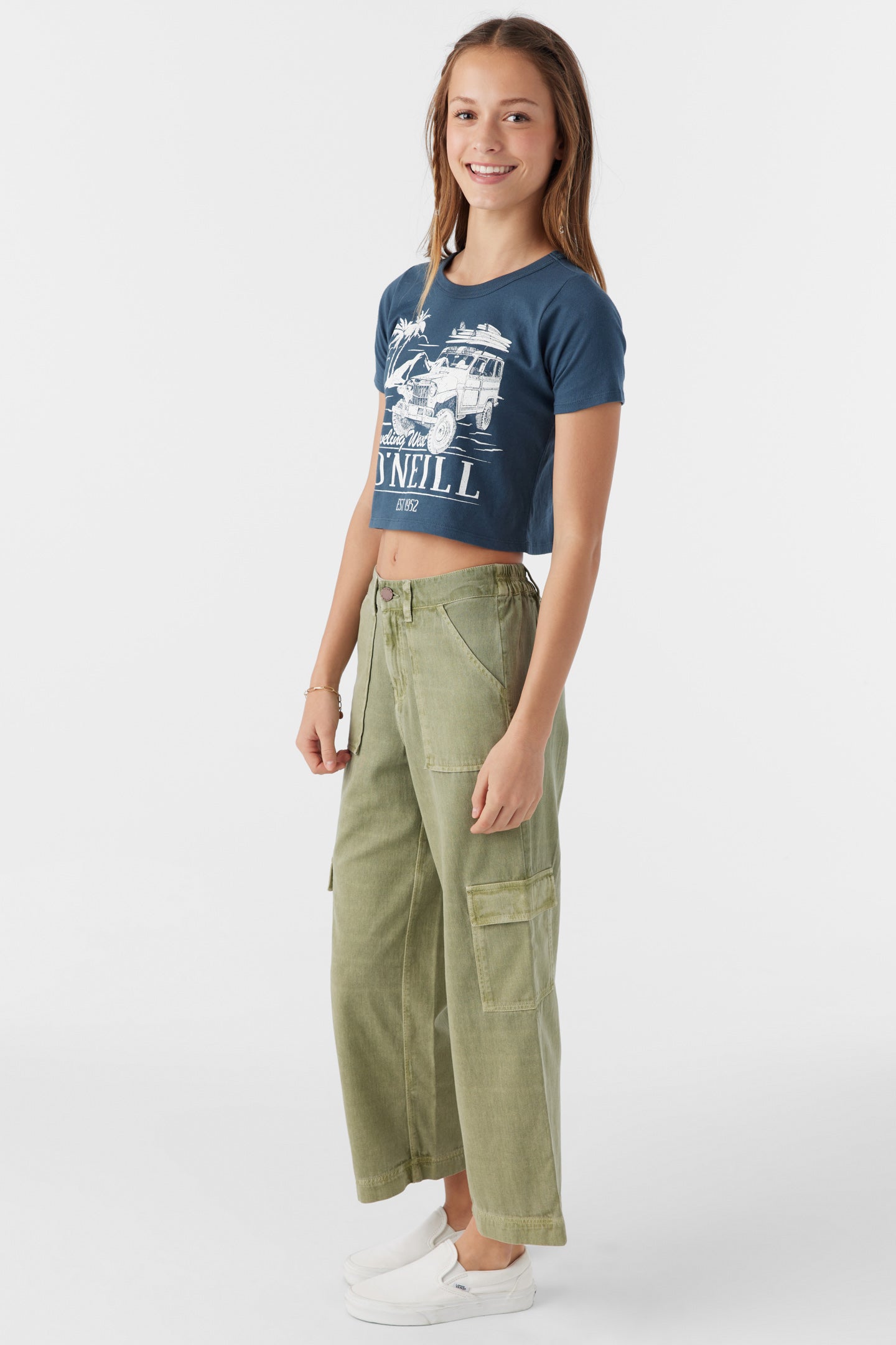 GIRL'S SUMMER CARGO PANTS