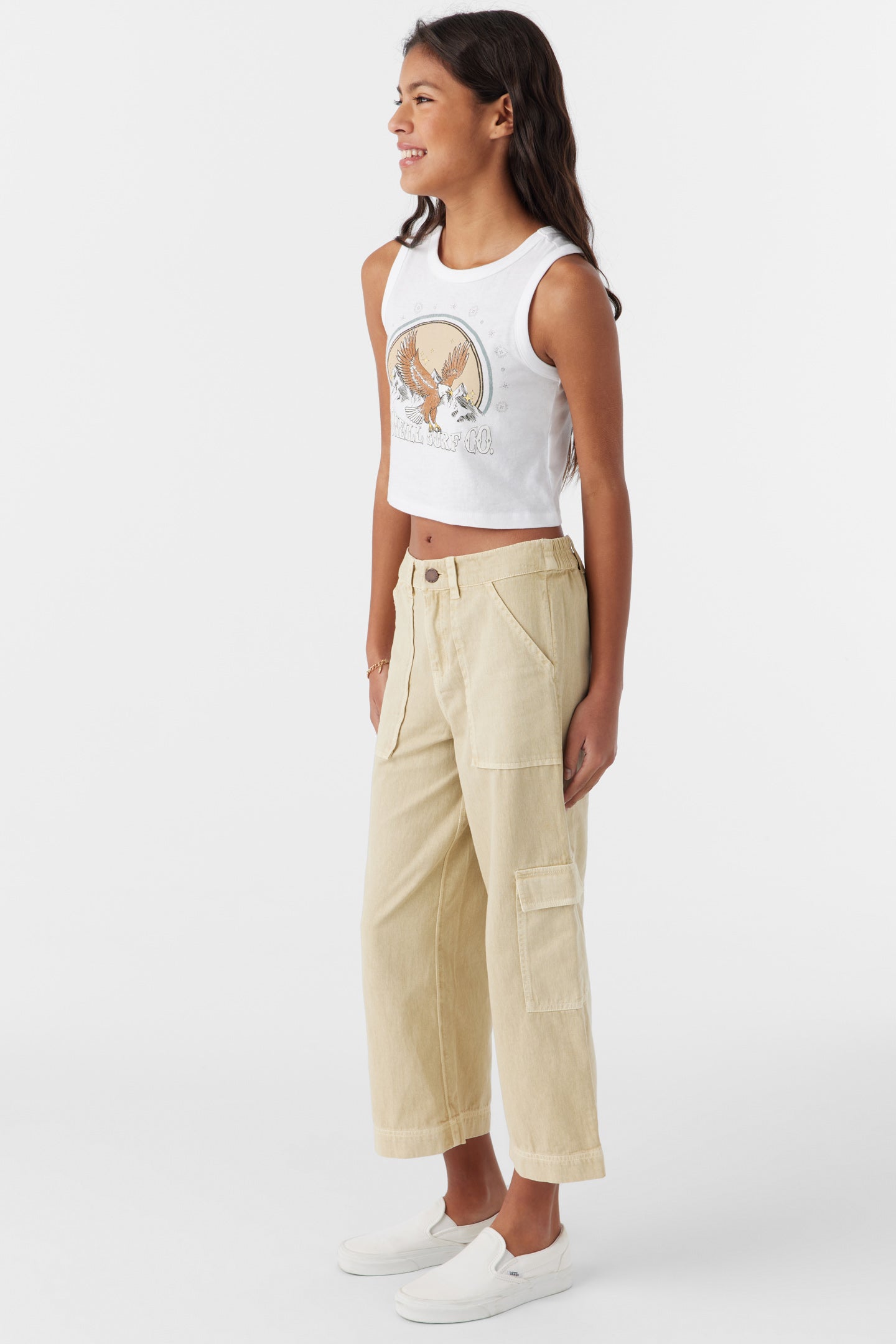 GIRL'S SUMMER CARGO PANTS