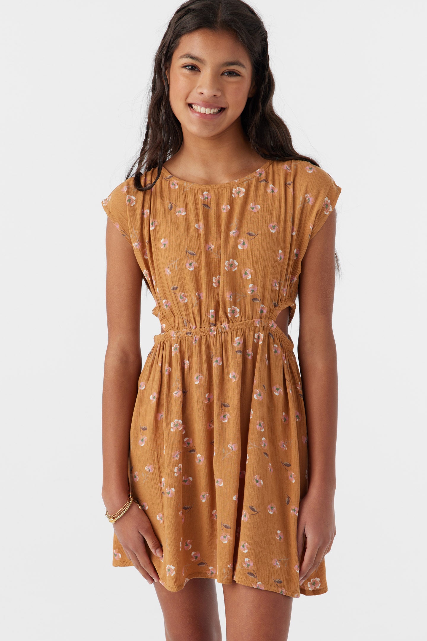 GIRL'S HELENA KIRA FLORAL DRESS