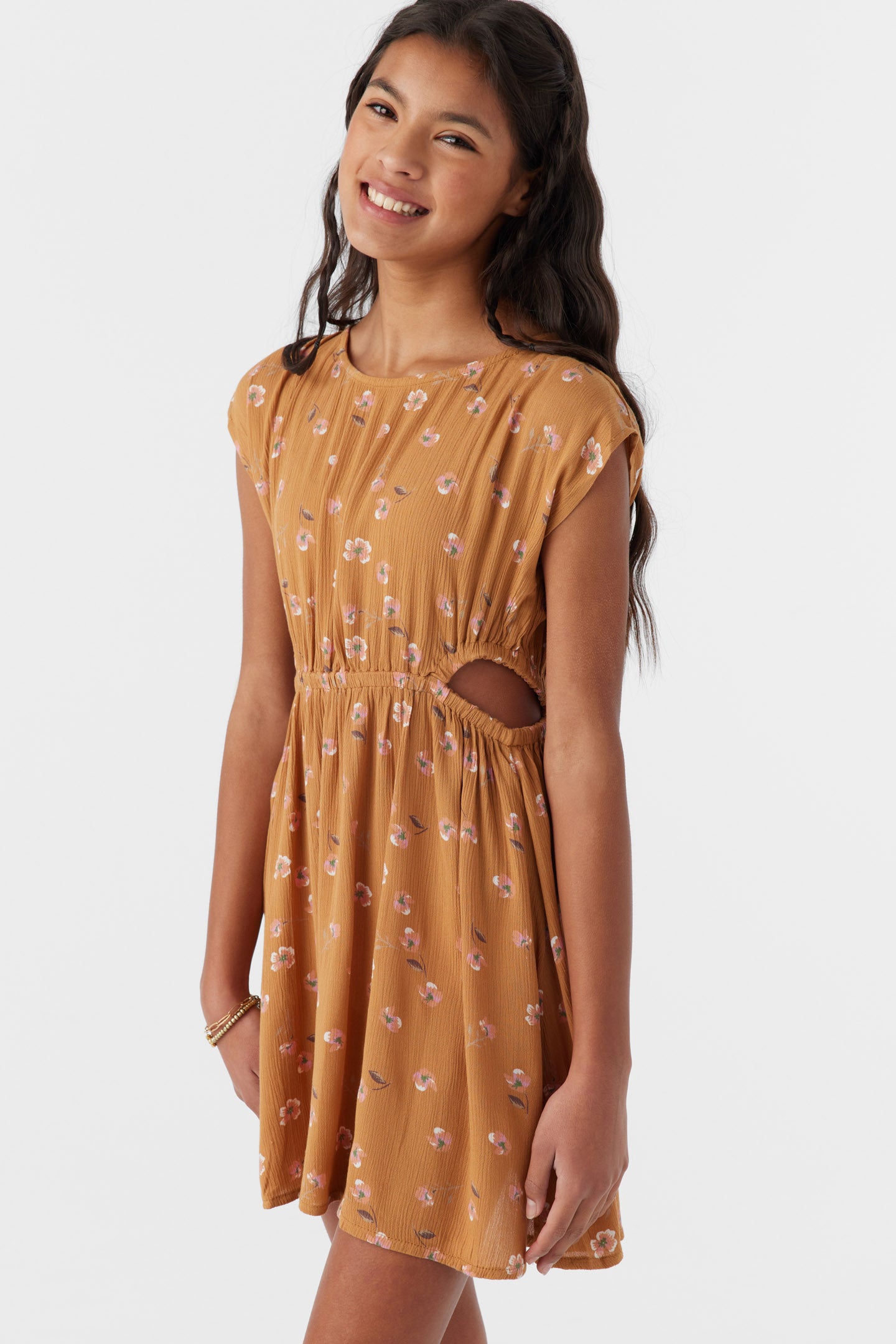 GIRL'S HELENA KIRA FLORAL DRESS