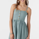 Girl's Shaena Smocked Textured Knit Dress