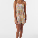 Girl's Dorrie Janis Floral Romper