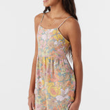 Girl's Dorrie Janis Floral Romper