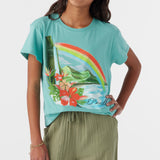 Girl's Rainbow Hawaii Tee