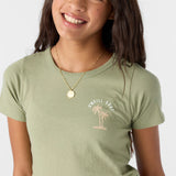 Girl's Palm Emblem Tee