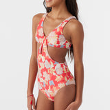 Girl's Antalya Floral Twist Front One-Piece