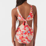 Girl's Antalya Floral Twist Front One-Piece